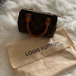 Authentic Louis Vuitton mini speedy